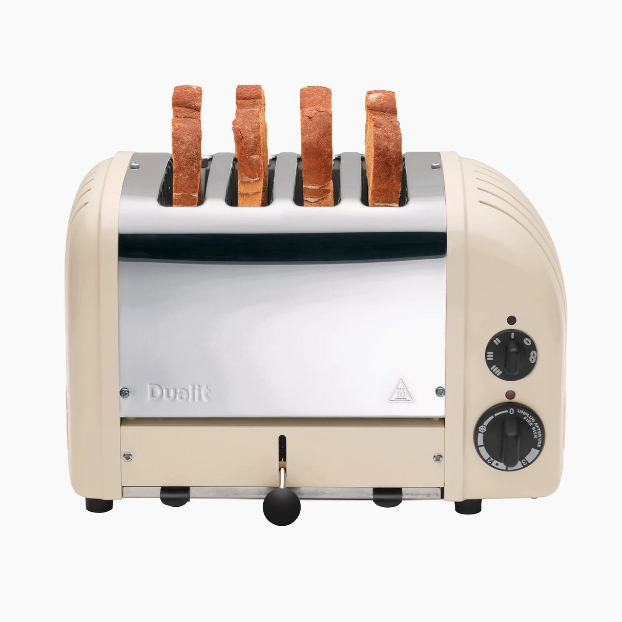 Dualit 4 Slice NewGen Classic Toaster, Canvas White