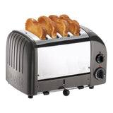 Dualit 4-viilu röster, NewGen Classic, Metallic Charcoal