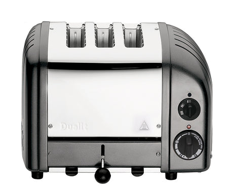 Dualit 2+1 Combi Classic Toaster, Metallic Silver