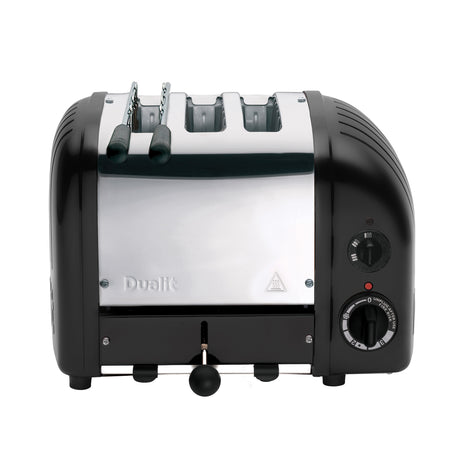 Dualit 2+1 Combi Classic Toaster, Matt Black