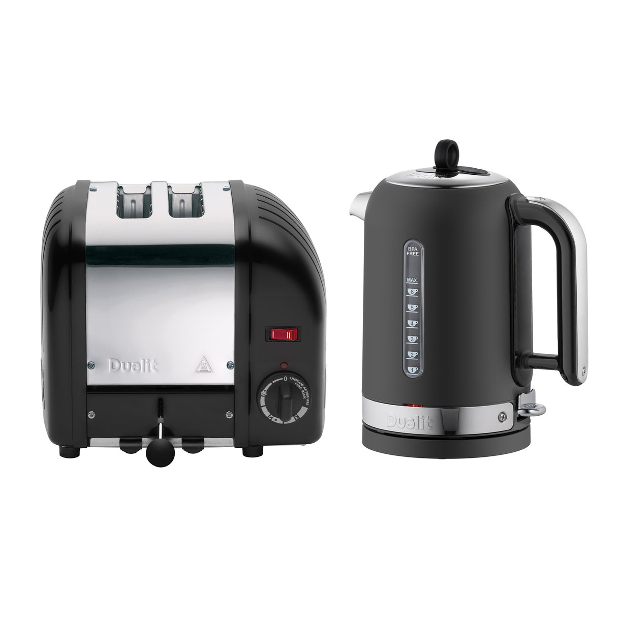 Dualit 2 Slot Vario Classic Toaster - Matt Black