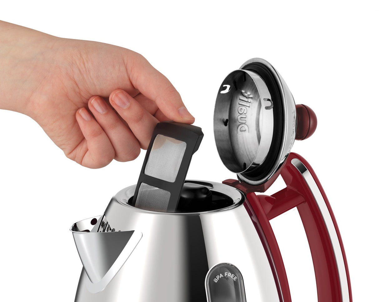 Dualit 1.5L Jug Kettle, Red