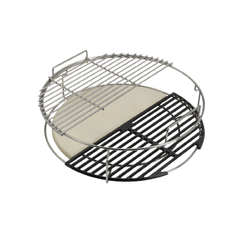 Big Green Egg Pusė ketaus grotelių, Large