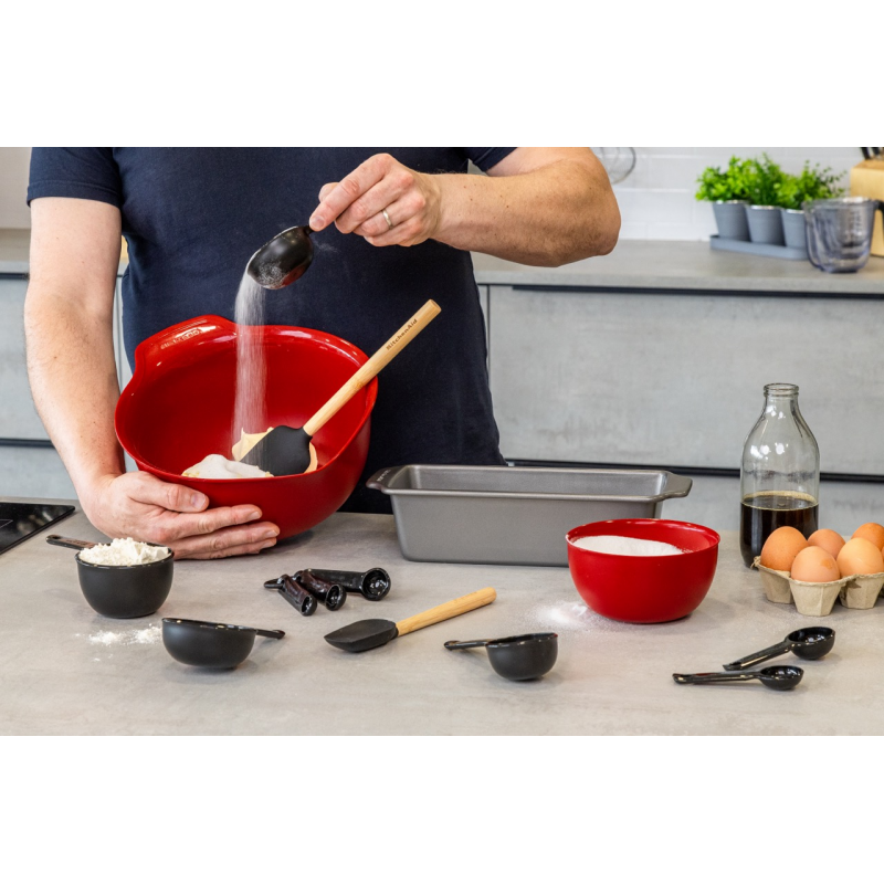 KitchenAid 11 dalių kepimo rinkinys, Onyx Black