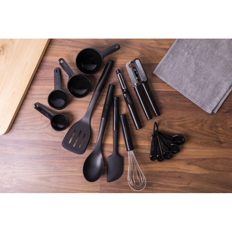 KitchenAid 15 dalių įrankių rinkinys, Onyx Black